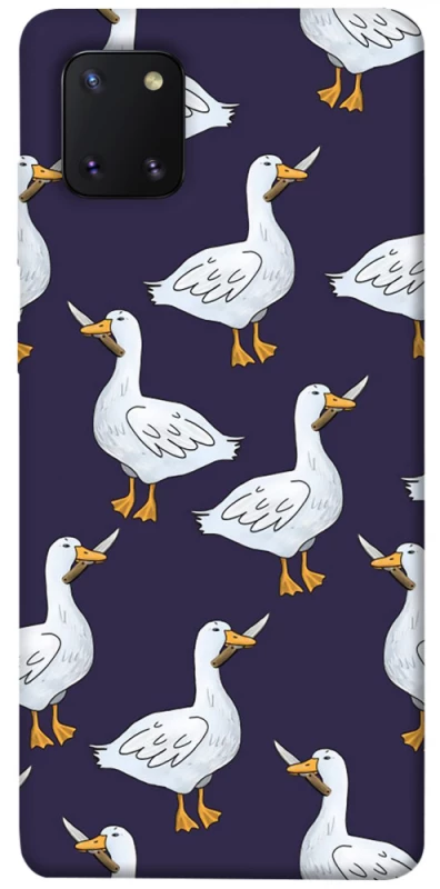 Чохол на Samsung Galaxy Note 10 Lite (A81) Гуси з претензією фото 1 з 1