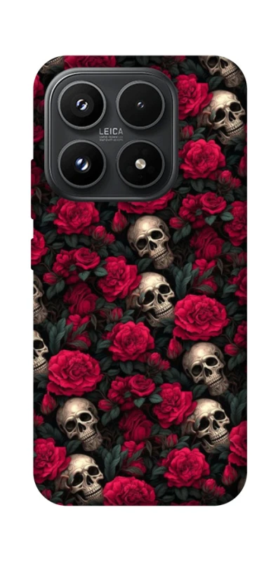 Чохол на Xiaomi 17 Черепа та рози фото 1 з 1