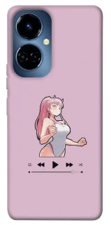 Чехол на TECNO Camon 19 Pro Вайфу фото 1 из 1