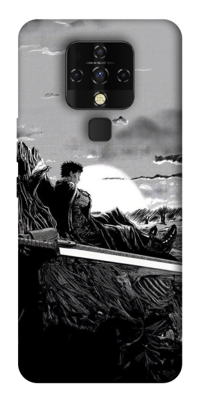 Чехол на TECNO Camon 16 SE Berserk sunset фото 1 из 1