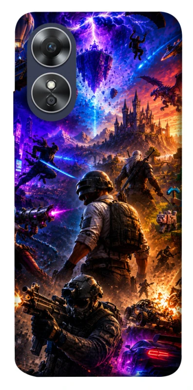 Чехол на Oppo A17 My Games фото 1 из 1