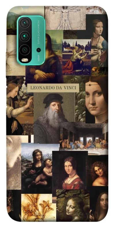 Чохол на Xiaomi Redmi Note 9 4G / Redmi 9 Power Leonardo da Vinci фото 1 з 1