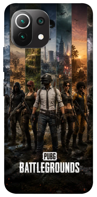 Чехол на Xiaomi Mi 11 Lite PUBG фото 1 из 1