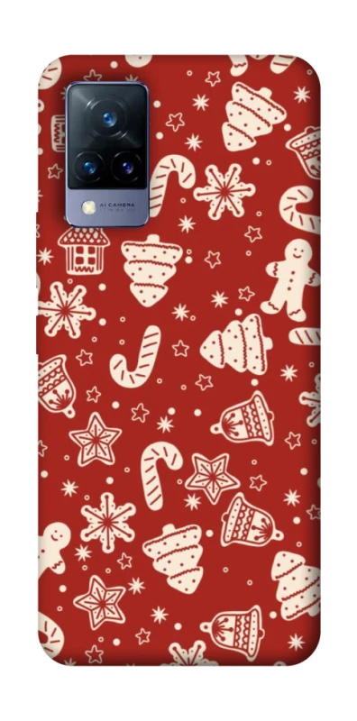 Чехол на Vivo V21 Новогодний v3 фото 1 из 1