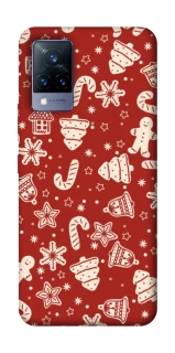 Чехол на Vivo V21 Новогодний v3 фото 1 из 1