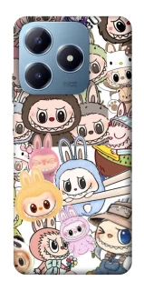 Чохол на Realme C63 All Labubus фото 1 з 1