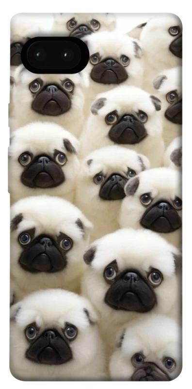 Чохол на Google Pixel 7a Doggy Pug Love фото 1 з 1