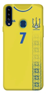 Чохол на Samsung Galaxy A20s UA-Football ver.3 фото 1 з 1