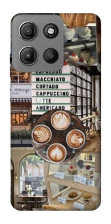 Чохол на Motorola Moto G15 4G Coffee collage ver.5 фото 1 з 1