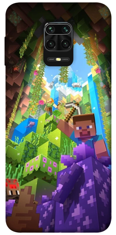 Чехол на Xiaomi Redmi Note 9s / Note 9 Pro / Note 9 Pro Max Minecraft forever фото 1 из 1