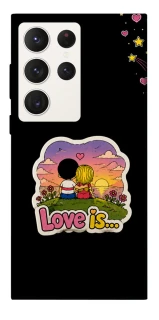 Чехол на Samsung Galaxy S23 Ultra Love is ver.5 фото 1 из 1