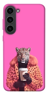 Чехол на Samsung Galaxy S23 Леопард с кофе фото 1 из 1