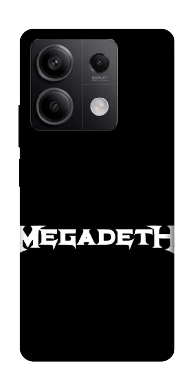 Чохол на Xiaomi Redmi Note 13 5G Megadeth logo фото 1 з 1