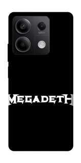 Чехол на Xiaomi Redmi Note 13 5G Megadeth logo фото 1 из 1