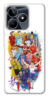 Чехол на Realme C53 Football Abstract v2 фото 1 из 1