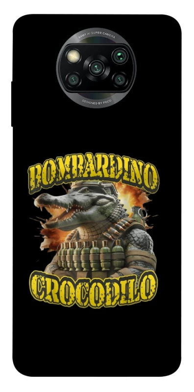 Чохол на Xiaomi Poco X3 NFC / Poco X3 Pro Bombardino Crocodilo фото 1 з 1