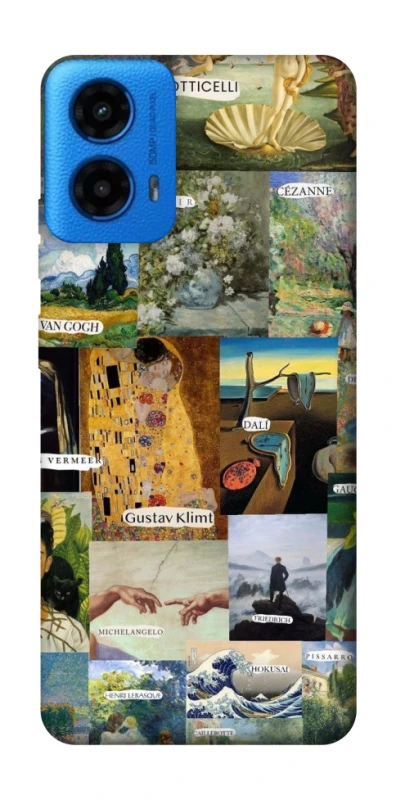 Чохол на Motorola Moto G45 Art collage ver.8 фото 1 з 1