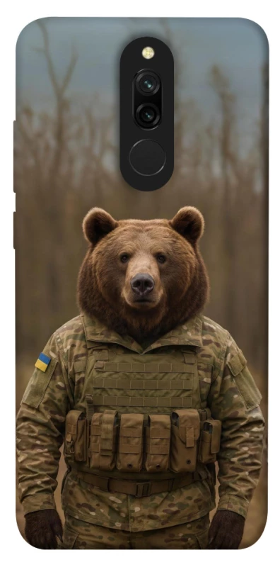 Чохол на Xiaomi Redmi 8 Ведмідь захисник фото 1 з 1