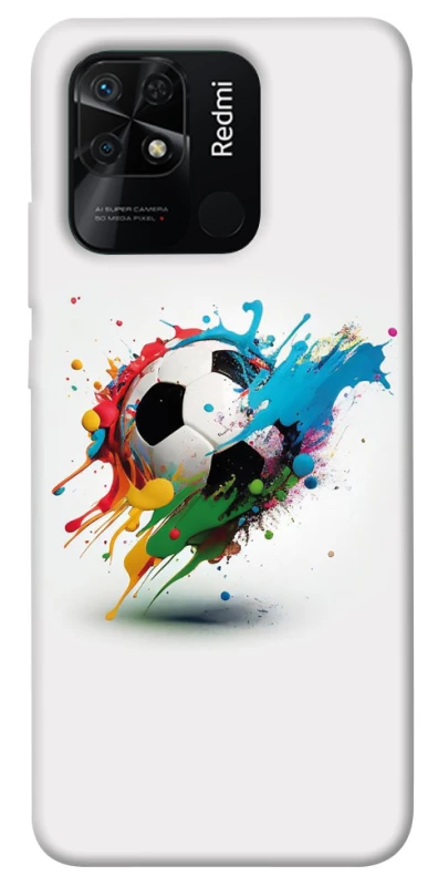 Чехол на Xiaomi Redmi 10C Football Ball ver3 фото 1 из 1