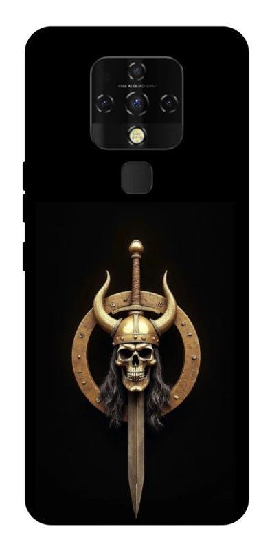 Чехол на TECNO Camon 16 SE Golden Berserker фото 1 из 1