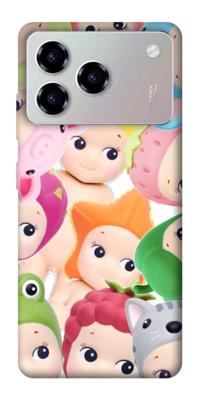 Чохол на ZTE Blade A76 Fruit-Zoo Kaleidoscope фото 1 з 1