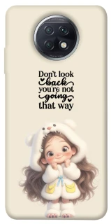 Чохол на Xiaomi Redmi Note 9 5G / Note 9T Don't look back фото 1 з 1