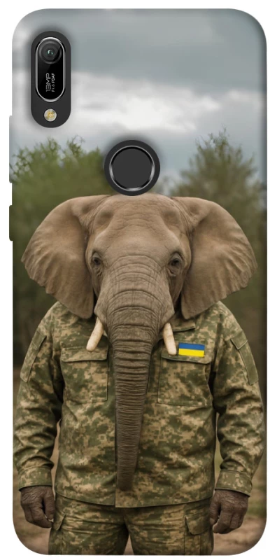 Чохол на Huawei Y6 (2019) Слон захисник фото 1 з 1