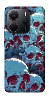 Чехол на Xiaomi Redmi Note 14 4G (Europe version) Skulls v2 фото 1 из 1