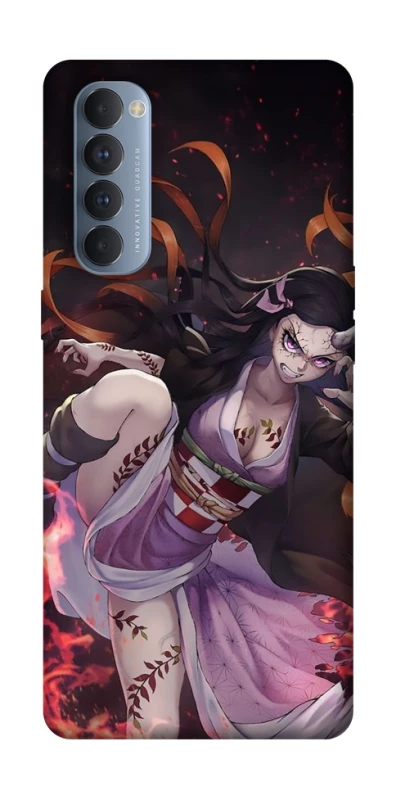 Чохол на Oppo Reno 4 Pro Nezuko v2 фото 1 з 1
