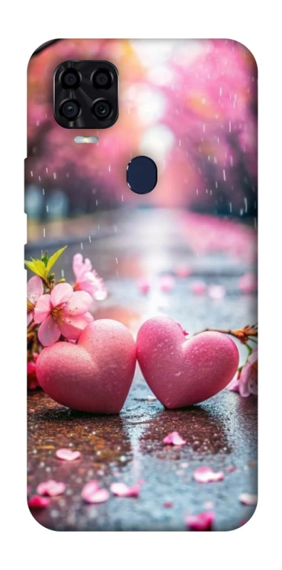 Чохол на ZTE Blade v2020 Pink heart фото 1 з 1