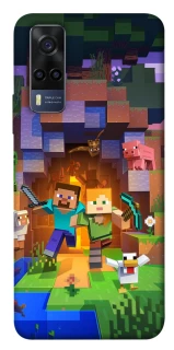 Чохол на Vivo Y53s Minecraft game фото 1 з 1