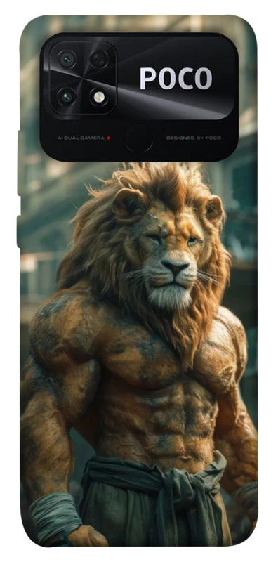Чохол на Xiaomi Poco C40 Лев фото 1 з 1