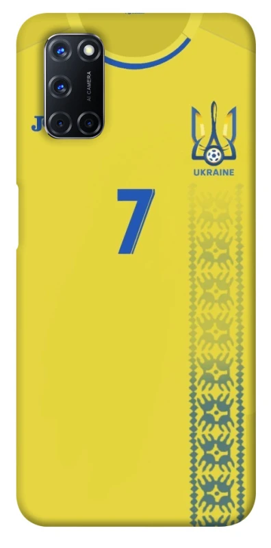 Чехол на Oppo A52 / A72 / A92 UA-Football ver.3 фото 1 из 1