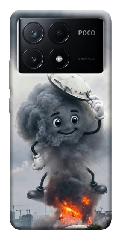 Чохол на Xiaomi Poco X6 Moscow never sleeps ver.3 фото 1 з 1
