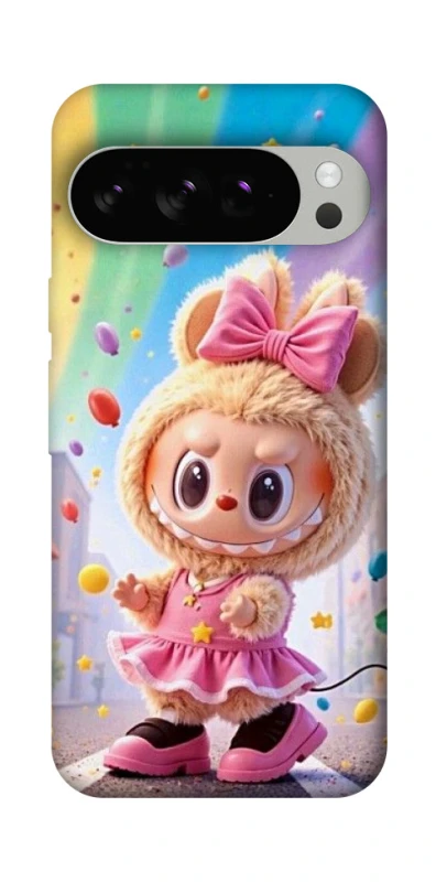 Чохол на Google Pixel 10 Pro Labubu rainbow фото 1 з 1