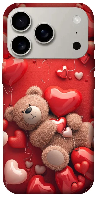 Чохол на Apple iPhone 17 Pro (6.3") bear in hearts фото 1 з 1