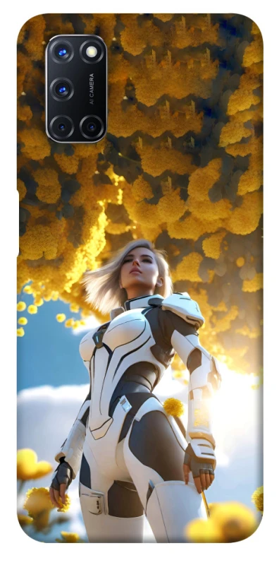 Чехол на Oppo A52 / A72 / A92 Cyber space girl ver.3 фото 1 из 1