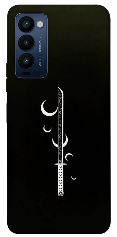 Чехол на TECNO Camon 18 Самурай всегда с катаной фото 1 из 1