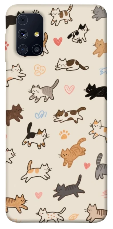 Чохол на Samsung Galaxy M31s Cat style ver.2 фото 1 з 1