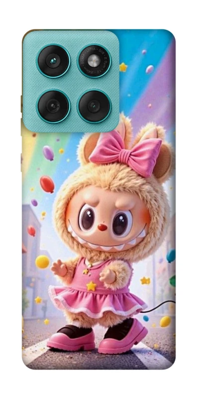 Чохол на Motorola Edge 60 Fusion Labubu rainbow фото 1 з 1