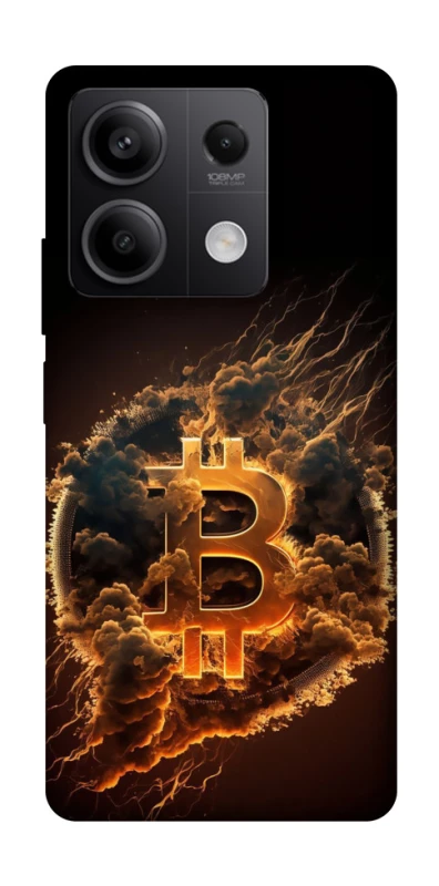 Чехол на Xiaomi Redmi Note 13 5G Smoky Bitcoin фото 1 из 1