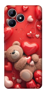 Чехол на Realme Note 50 5G bear in hearts фото 1 из 1