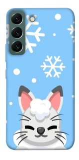 Чохол на Samsung Galaxy S22 Adopt Me Snow Kitty Smile фото 1 з 1