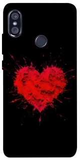 Чехол на Xiaomi Redmi Note 5 Pro / Note 5 (AI Dual Camera) Splash heart фото 1 из 1