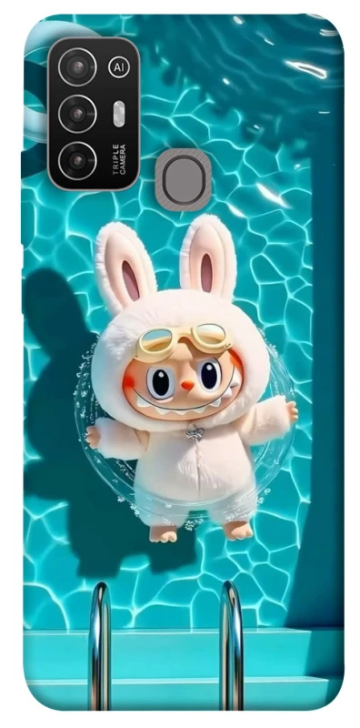 Чохол на ZTE Blade A52 Labubu in the pool ver.2 фото 1 з 1