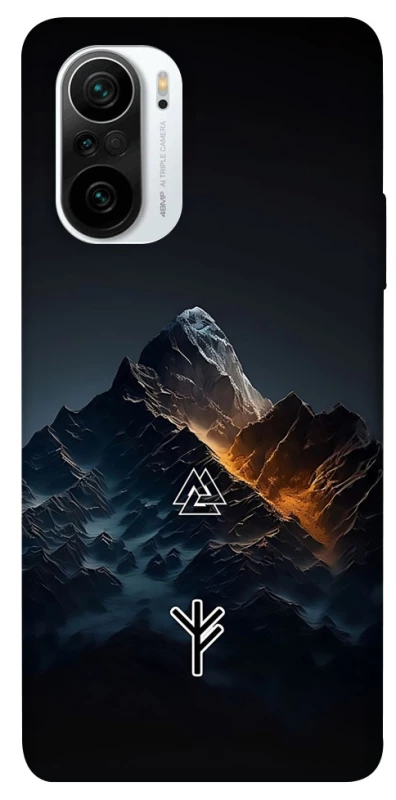 Чохол на Xiaomi Redmi K40 / K40 Pro / K40 Pro+ / Poco F3 Руни у горах фото 1 з 1