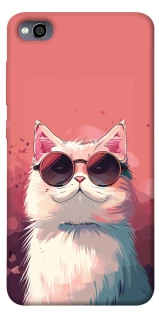 Чехол на Xiaomi Redmi 4a Сat with glasses фото 1 из 1