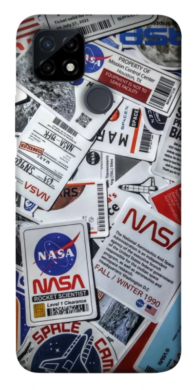 Чехол на Realme C12 NASA ver.4 фото 1 из 1