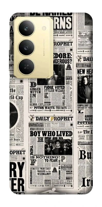Чехол на Realme 14x Harry Potter newspaper фото 1 из 1