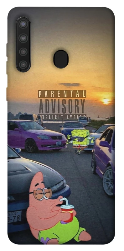 Чохол на Samsung Galaxy A21 Патрік на перегонах фото 1 з 1
